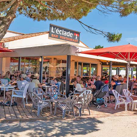 L'éclade - Brasserie Tapas Glacier Bar Restaurant lounge La Palmyre Royan Charente Maritime