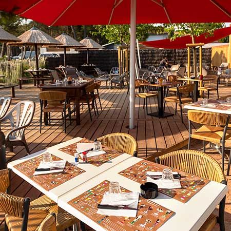 Snack de plage La Palmyre Saint Palais Royan Charente Maritime