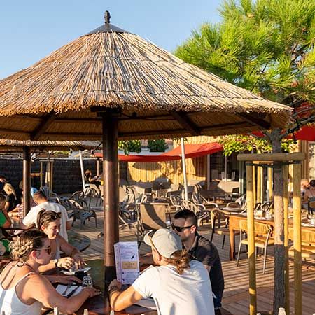 Snack de plage La Palmyre Saint Palais Royan Charente Maritime