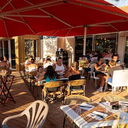 Snack de plage La Palmyre Saint Palais Royan Charente Maritime