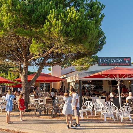 Snack de plage La Palmyre Saint Palais Royan Charente Maritime