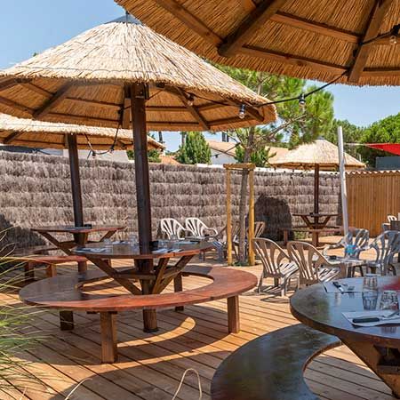 Snack de plage La Palmyre Saint Palais Royan Charente Maritime