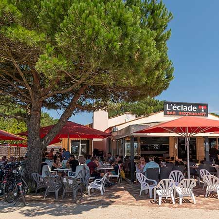 Snack de plage La Palmyre Saint Palais Royan Charente Maritime