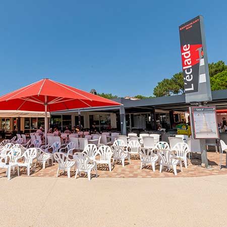Snack de plage La Palmyre Saint Palais Royan Charente Maritime