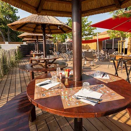 Snack de plage La Palmyre Saint Palais Royan Charente Maritime