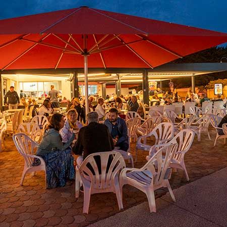 Snack de plage La Palmyre Saint Palais Royan Charente Maritime