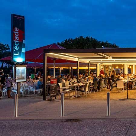 Snack de plage La Palmyre Saint Palais Royan Charente Maritime