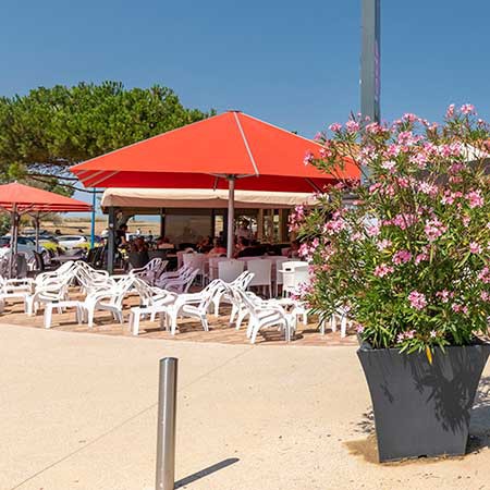 Snack de plage La Palmyre Saint Palais Royan Charente Maritime