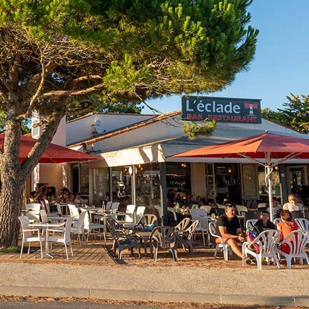 Snack de plage La Palmyre Saint Palais Royan Charente Maritime