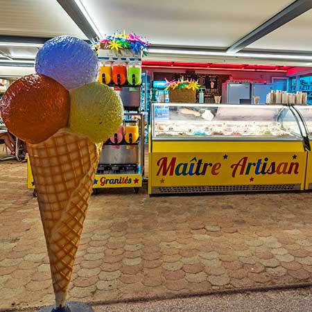 Snack de plage La Palmyre Saint Palais Royan Charente Maritime
