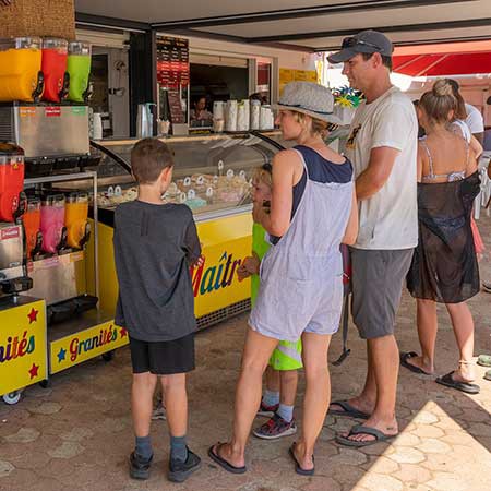 Snack de plage La Palmyre Saint Palais Royan Charente Maritime